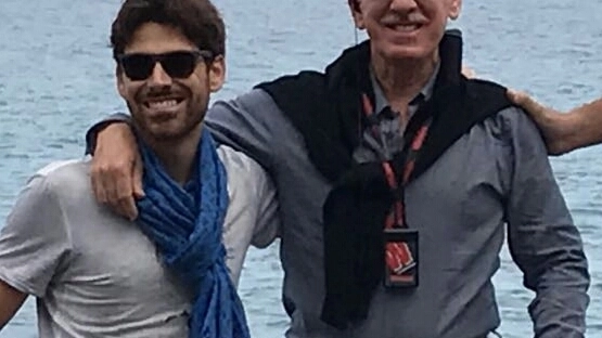 Simone Ramacciotti e il padre, Roberto, in una foto di poco tempo fa: sono morti entrambi