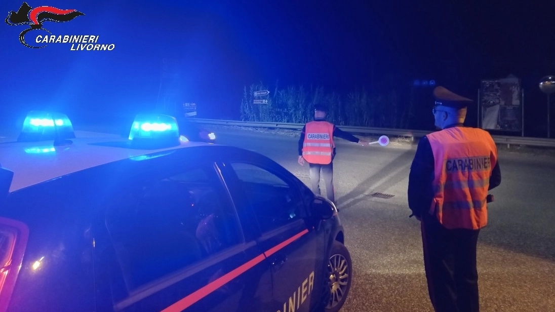 Posto di controllo dei carabinieri