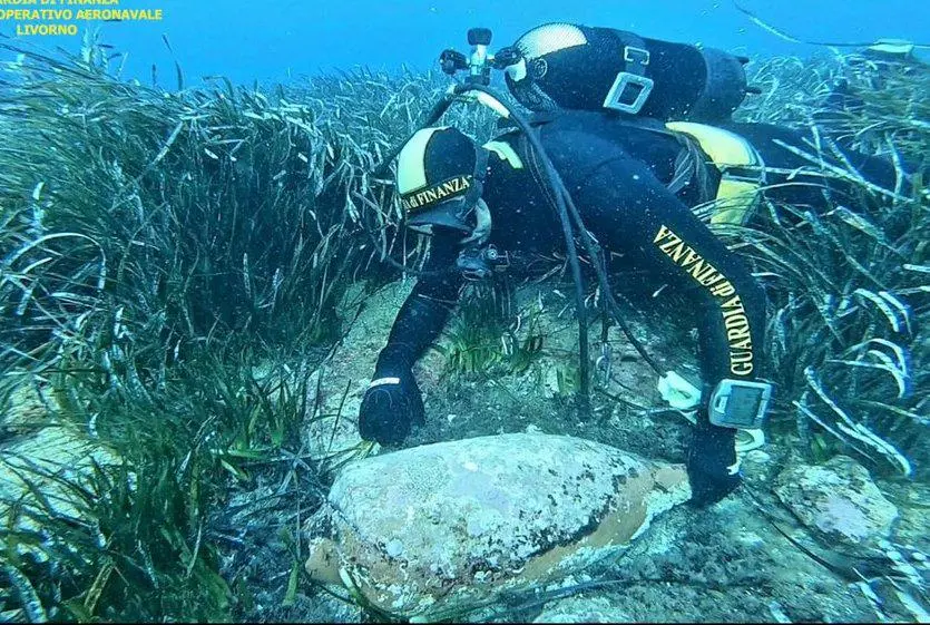 Un’antica anfora romana alla Baracchina rossa