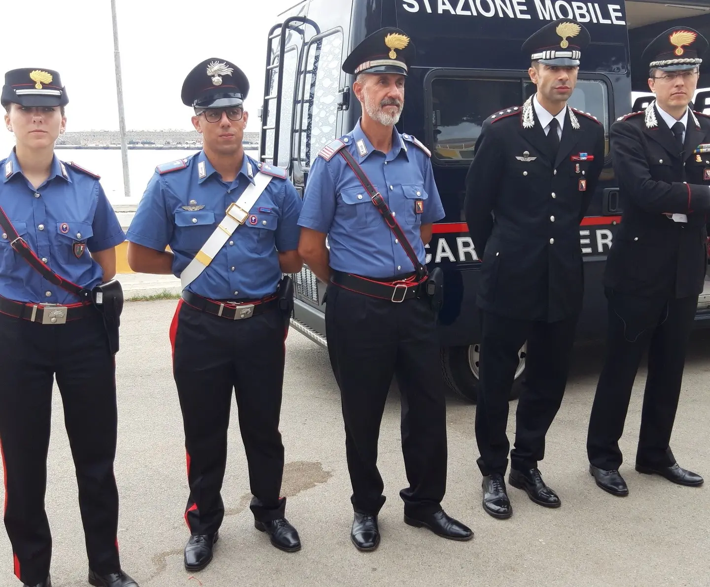 Carabinieri, aperta la stazione mobile all'Elba