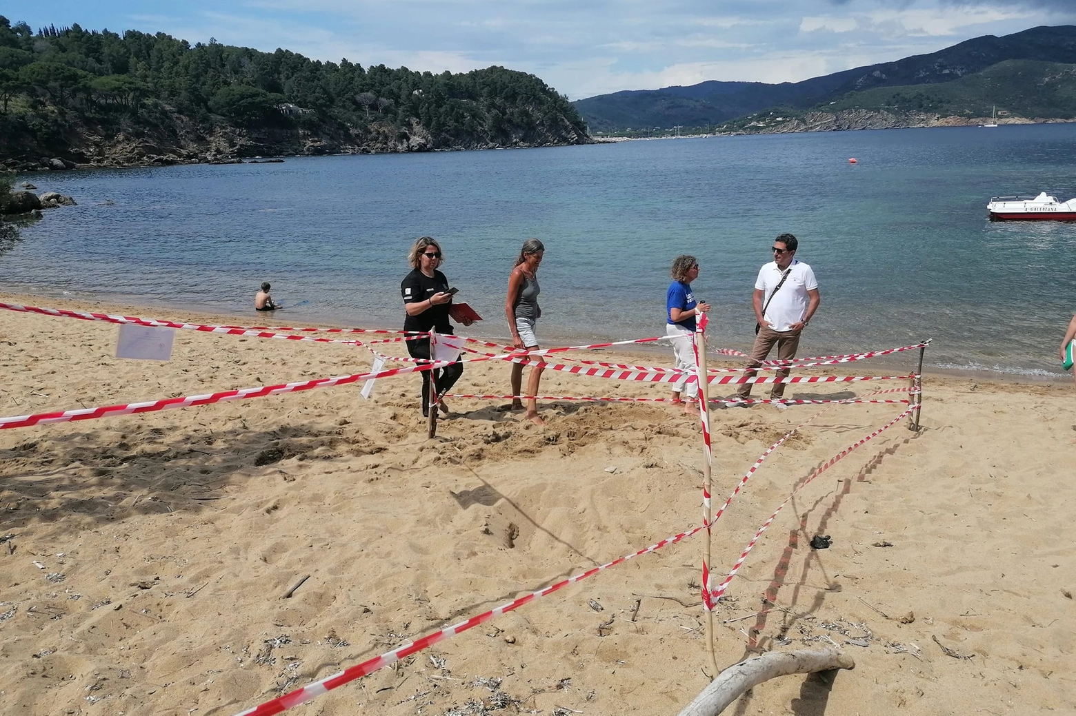 Foto dalla pagina Facebook del Comune di Campo nell'Elba