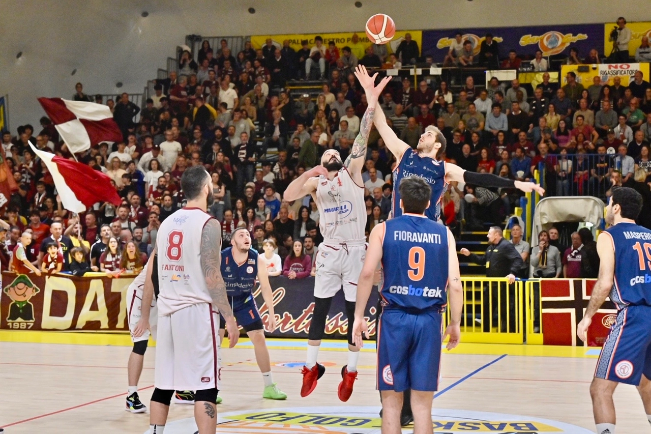 Libertas-Desio, gara 2 playoff sul neutro di Piombino (Foto Novi)