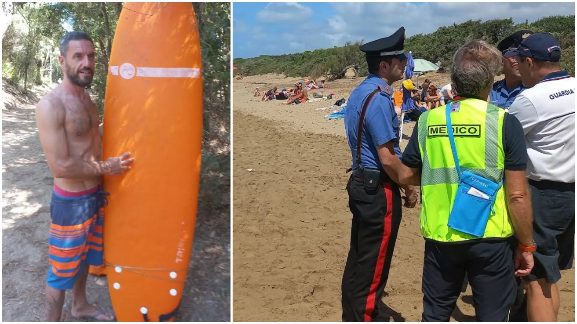 L’eroe con il surf: “Il mio rammarico è per quel ragazzo che non ce l’ha fatta”