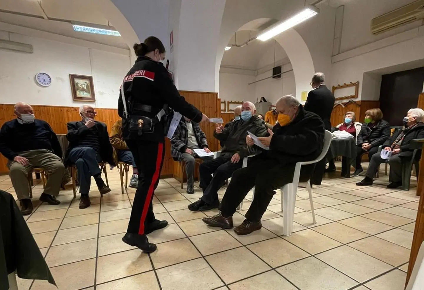 Anziani più sicuri con i carabinieri