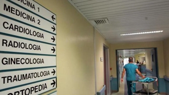 Un interno dell'ospedale di Livorno