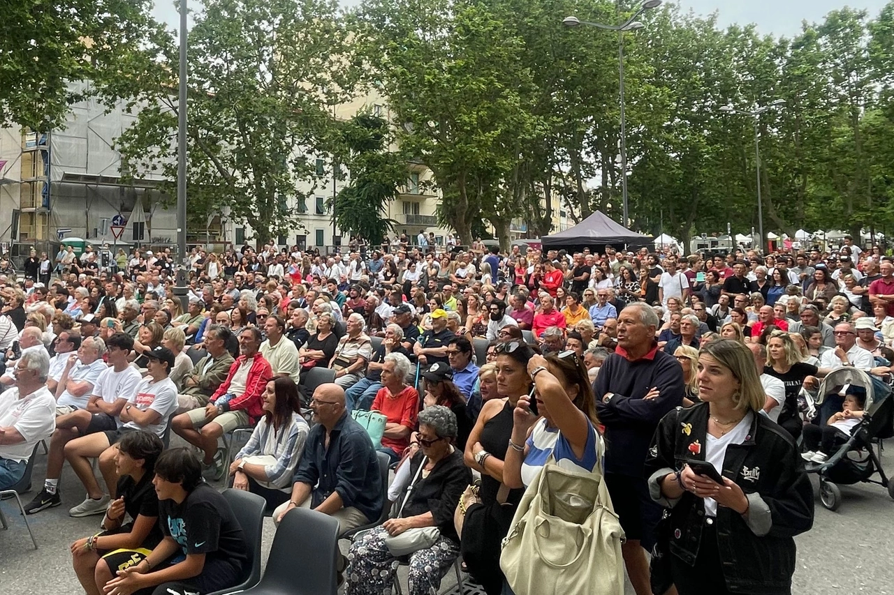 Coppa Risi'atori: il pubblico in piazza Mazzini