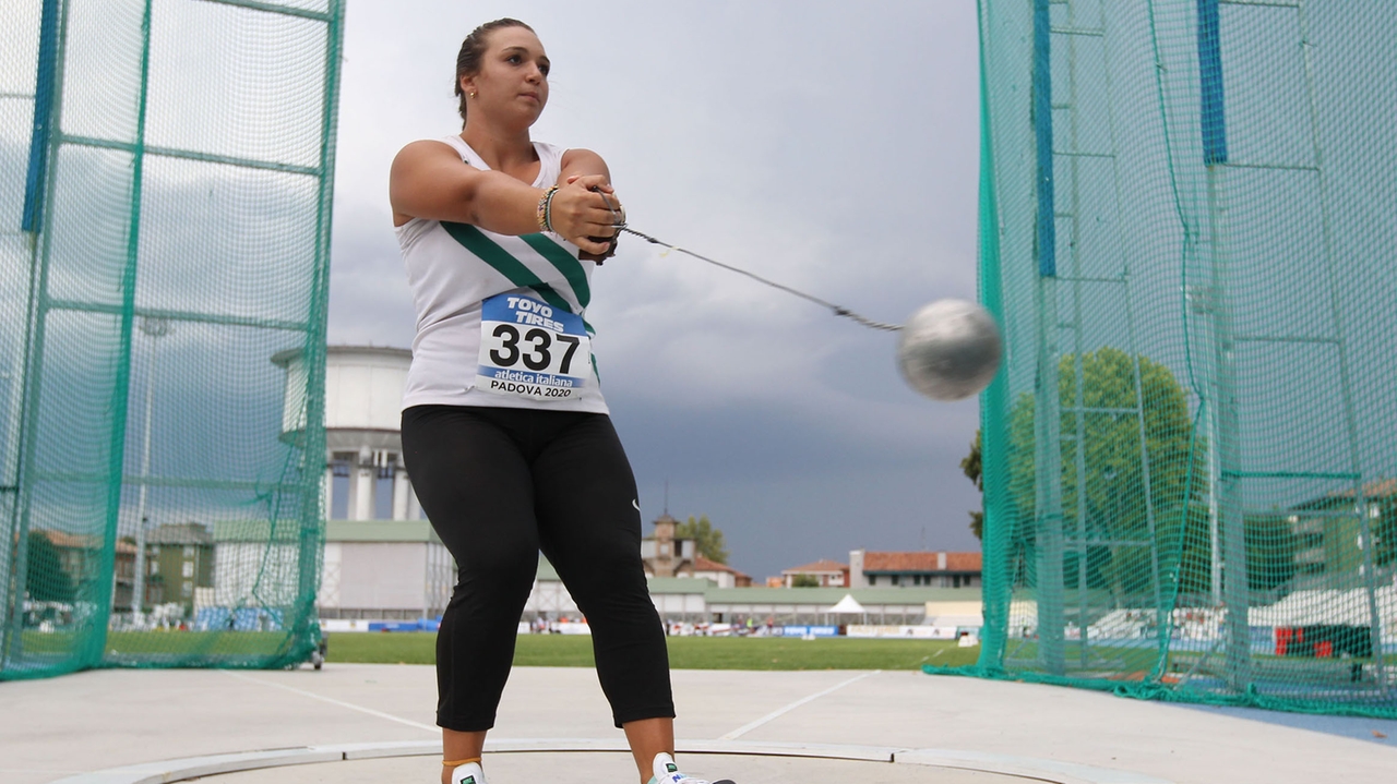 Rachele Mori agli Assoluti di Padova (foto di Fidal Colombo/Fidal)