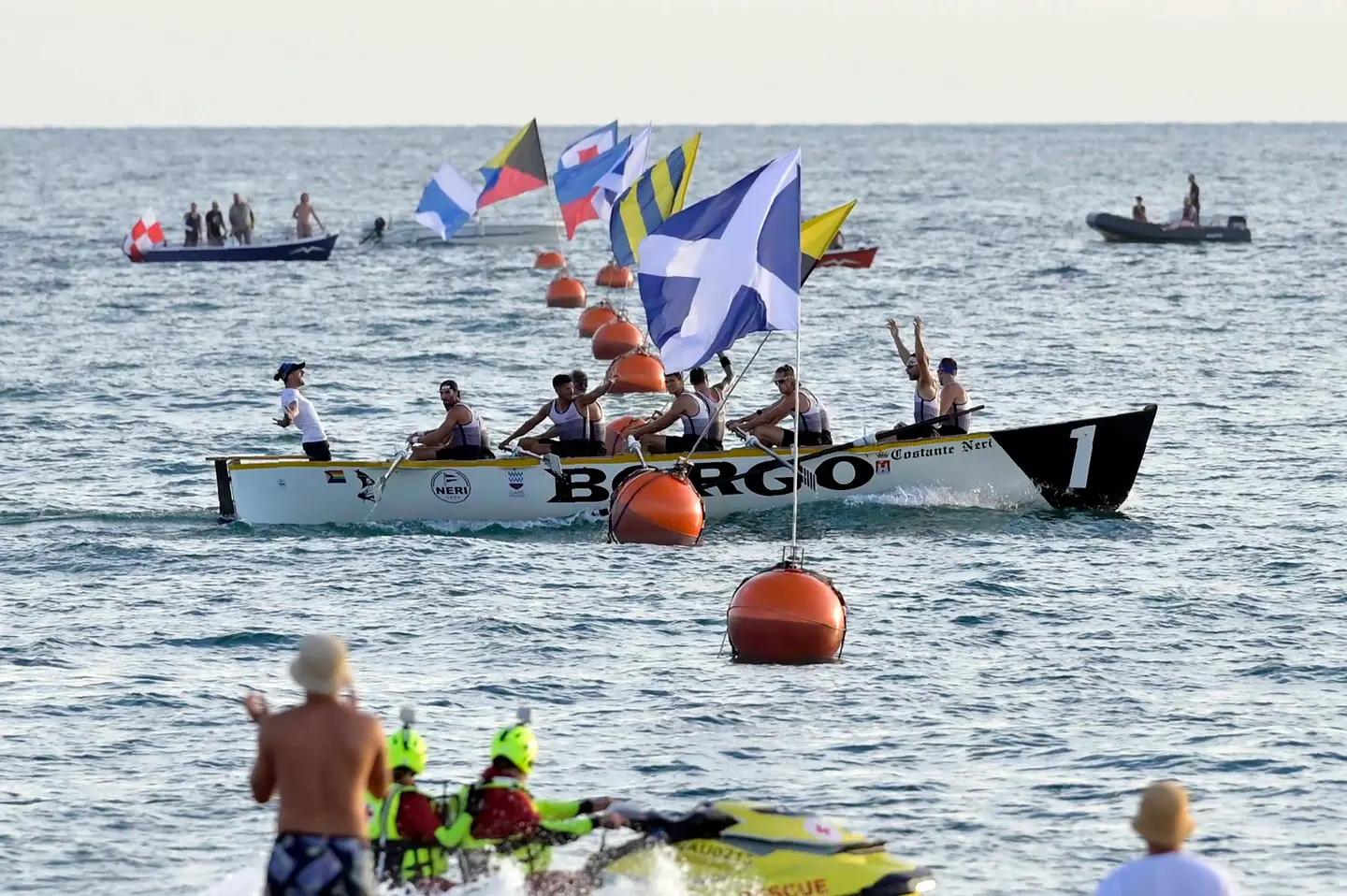 Palio Marinaro, il tris di Borgo Cappuccini