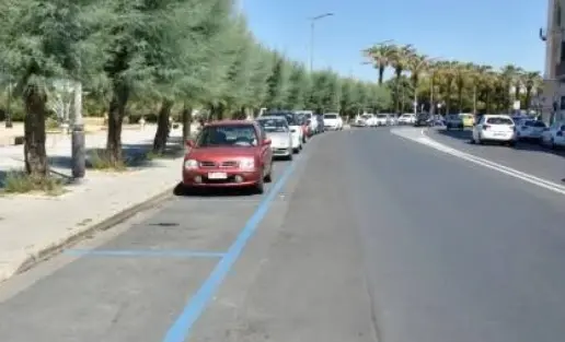 Da oggi si può parcheggiare gratis sul lungomare