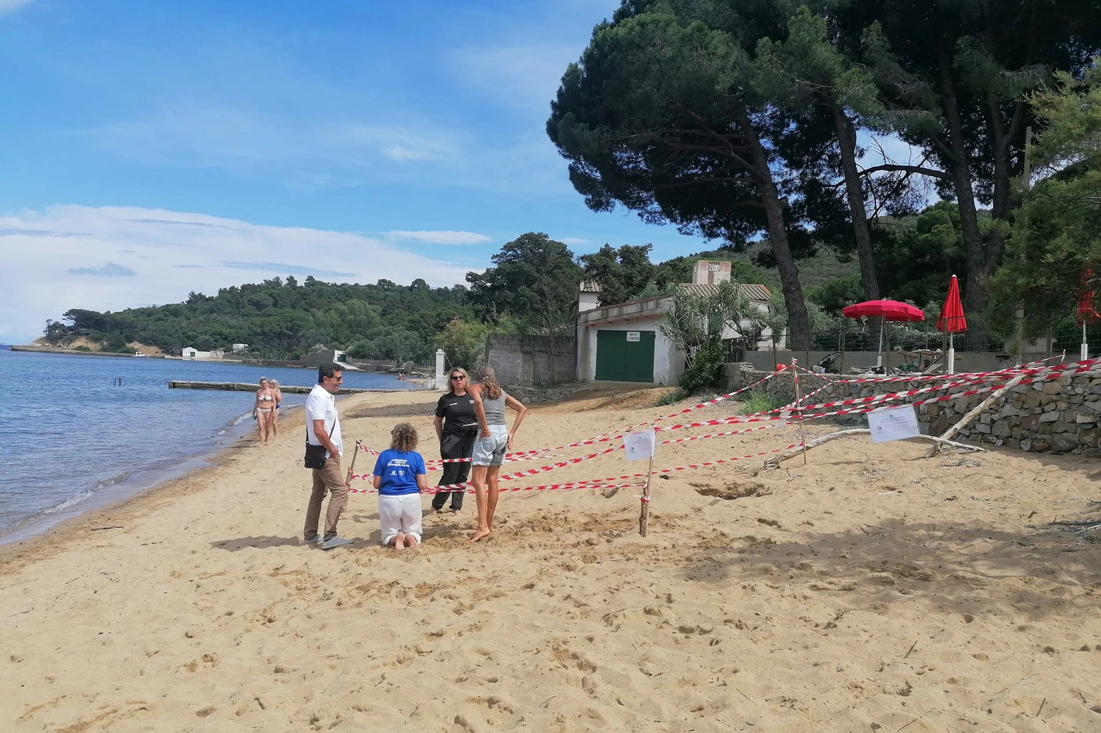 Foto dalla pagina Facebook del Comune di Campo nell'Elba