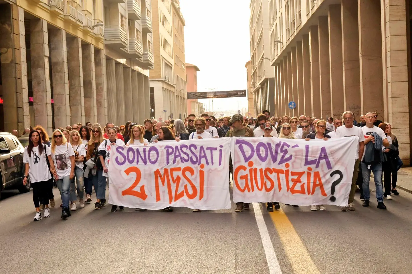 Livorno: morte di Denny Magina, nuova manifestazione, "Vogliamo giustizia" / VIDEO