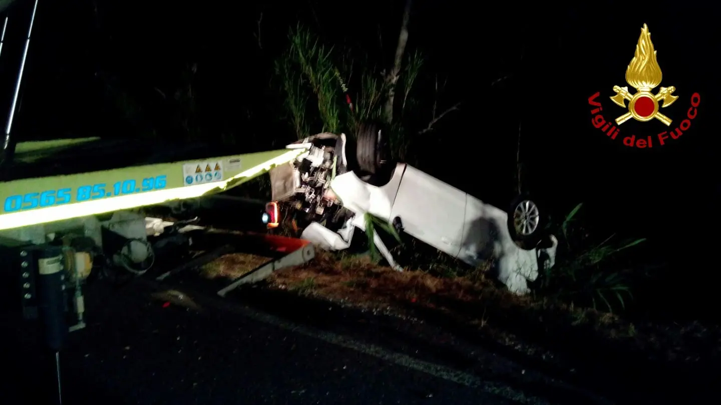 Incidente mortale a Piombino / FOTO