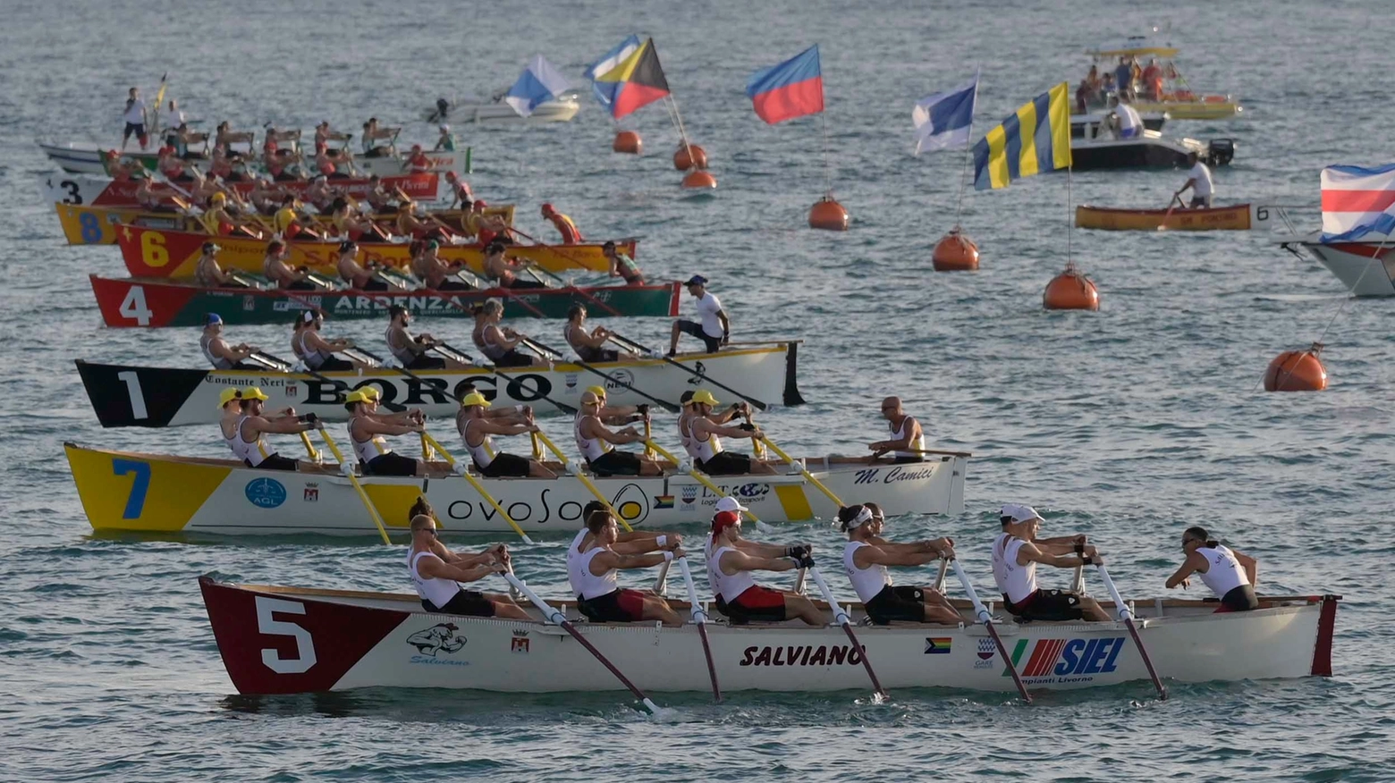 Palio Marinaro di Livorno del 2022 (Foto Novi)