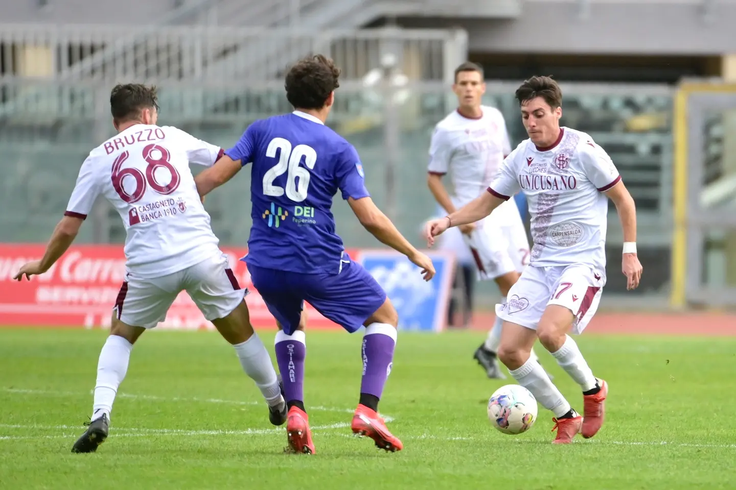 US Livorno-Ostia Mare 3-1, sinfonia amaranto all'Armando Picchi