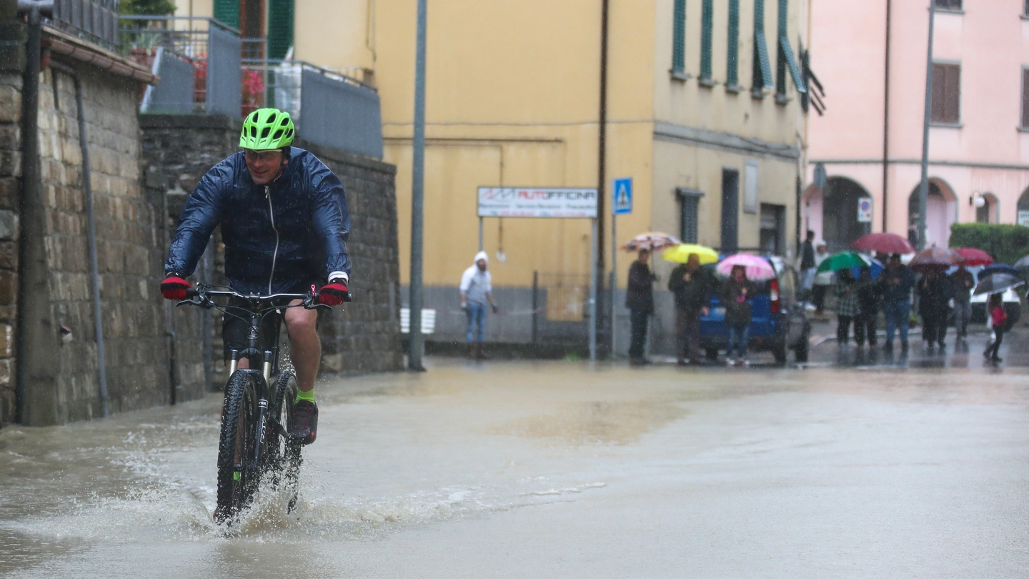 La situazione vicino a Pontassieve (Fotocronache Germogli)