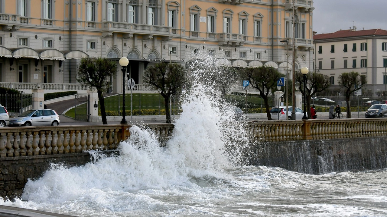 Maltempo a Livorno