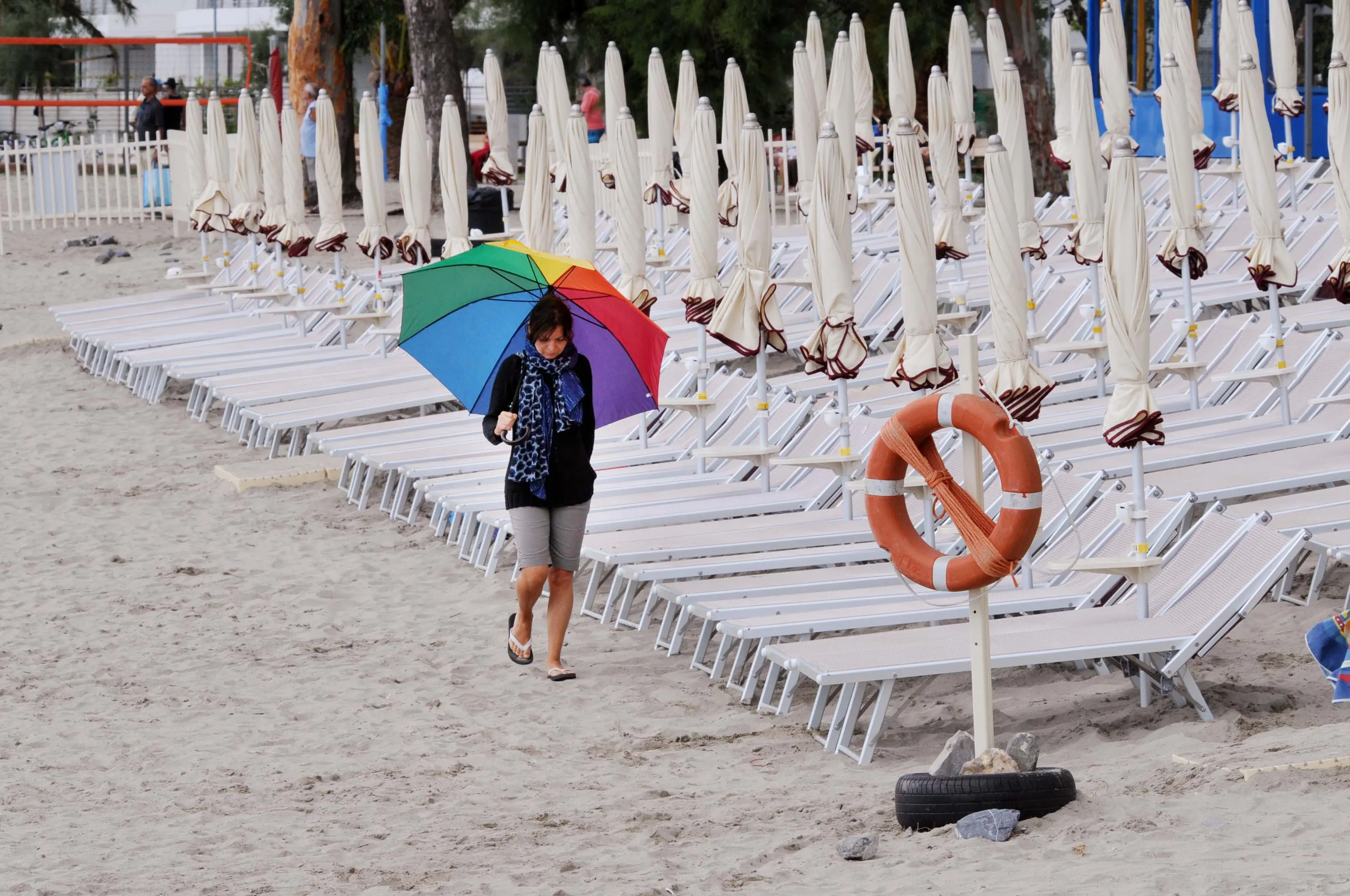 Maltempo sulla costa: scatta il codice giallo