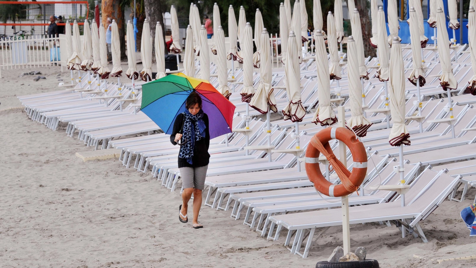 Maltempo anche al mare (Fotowebgio)