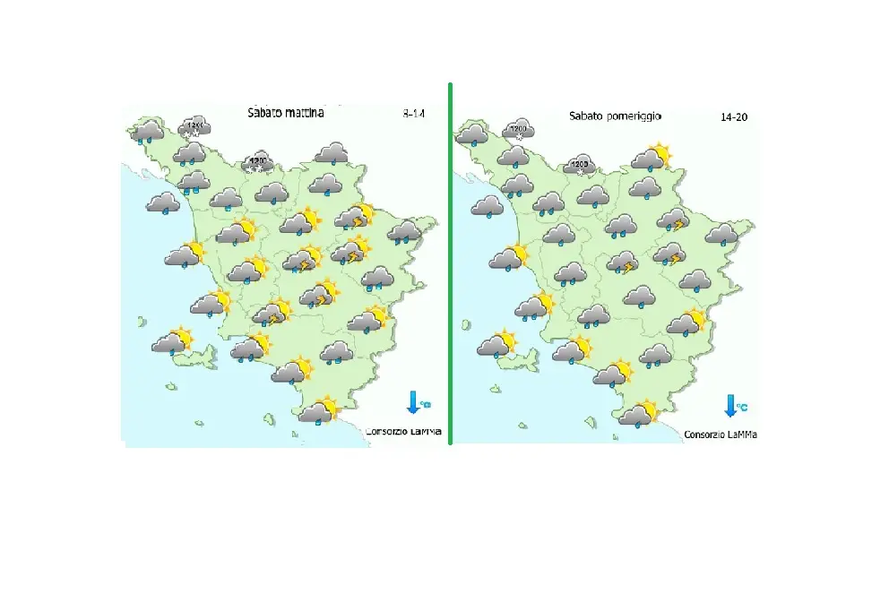 Meteo Toscana, allerta gialla per temporali. Ma Pasqua sarà con il sole