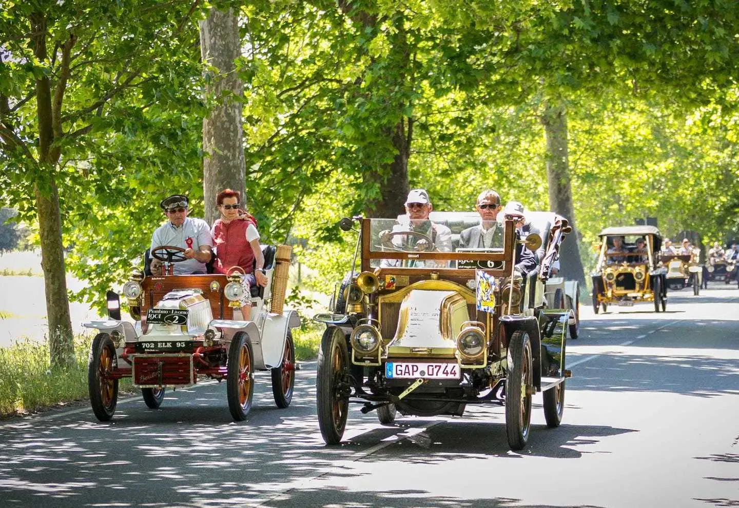 Temerari in automobile, rivive la corsa del 1901 Piombino-Livorno