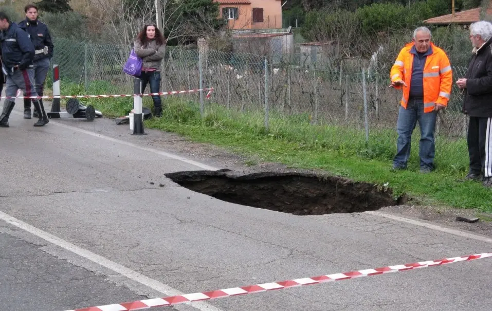 Isola d'Elba, intervento anti voragini in due fasi