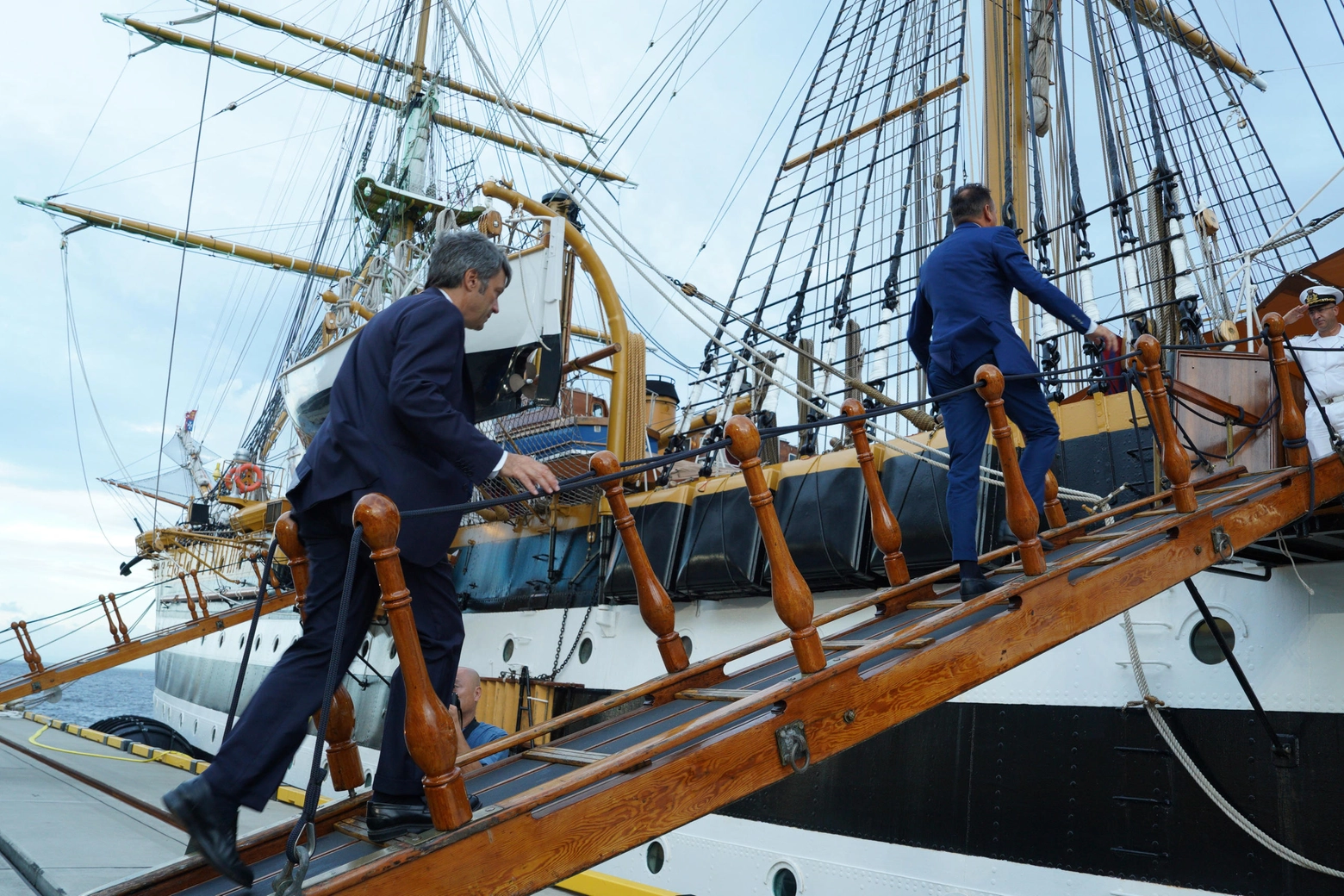 L'Amerigo Vespucci a Tokyo