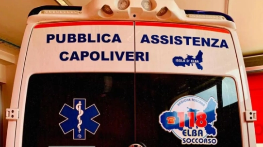 La Pubblica Assistenza di Capoliveri, intervenuta nel doppio incidente mortale all'Isola d'Elba