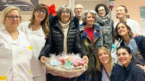 La donazione all'ospedale di Cecina