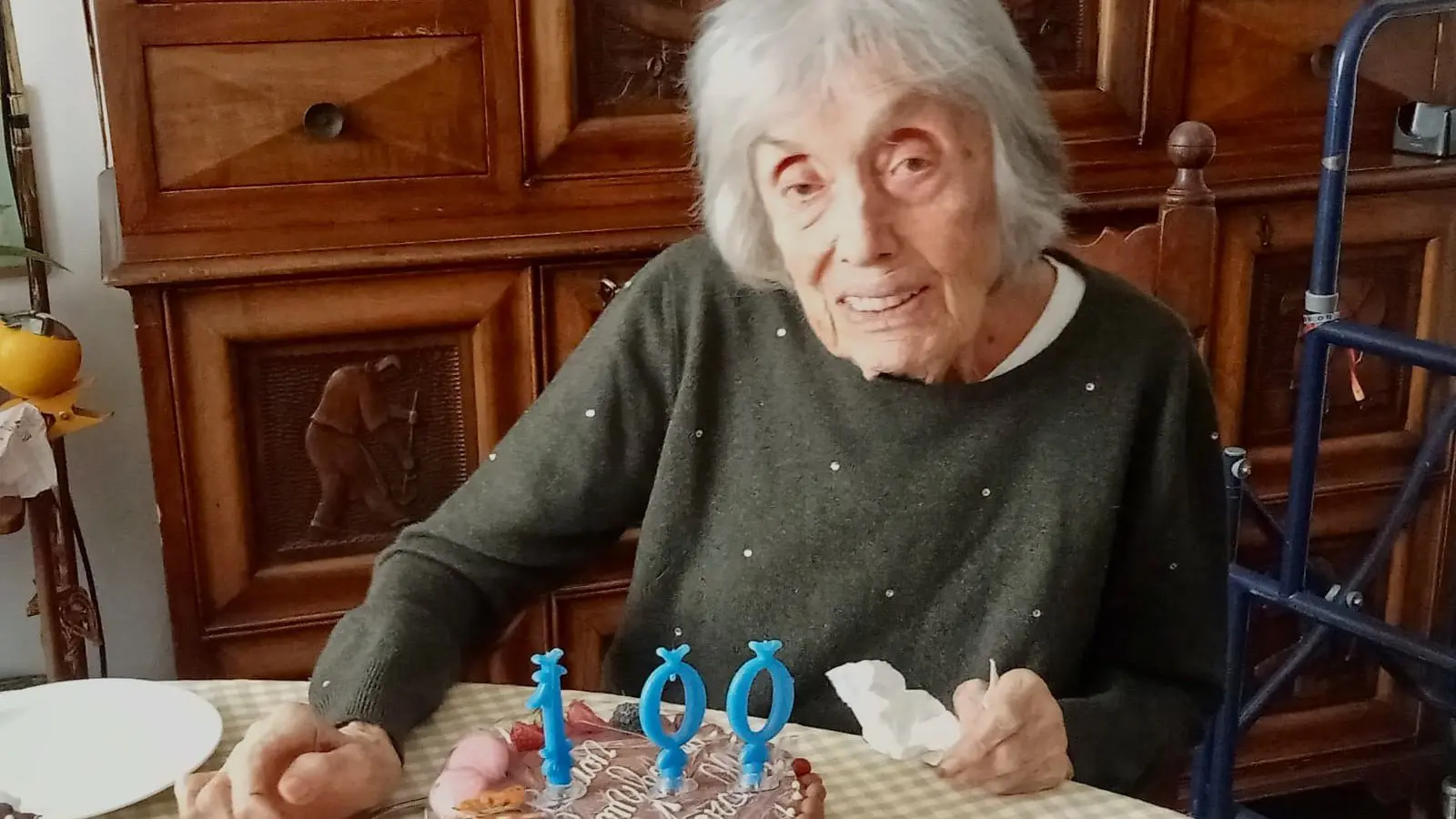 Fiesole, il traguardo dei 100 anni per Marcella Nardi