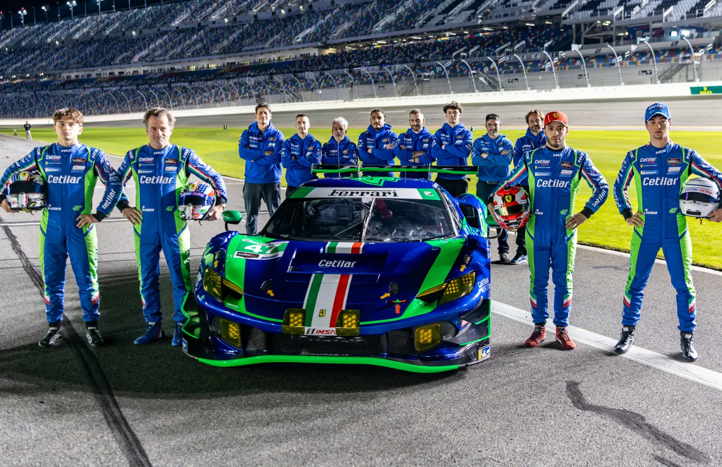 Motori: la “24 Ore di Daytona” del Team Cetilar Racing termina con il ritiro