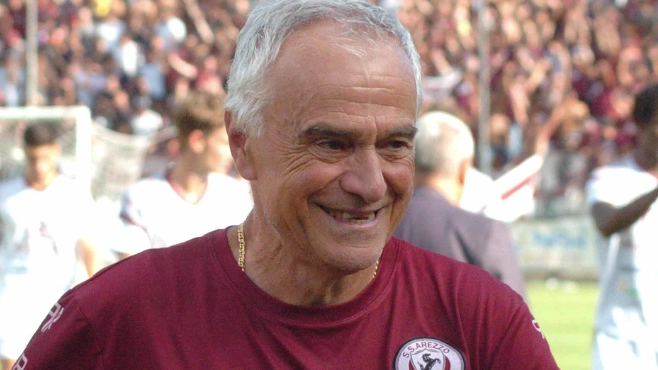 Paolo Indiani, nuovo allenatore dell'Us Livorno. Viene da un'esperienza di due anni all'Arezzo