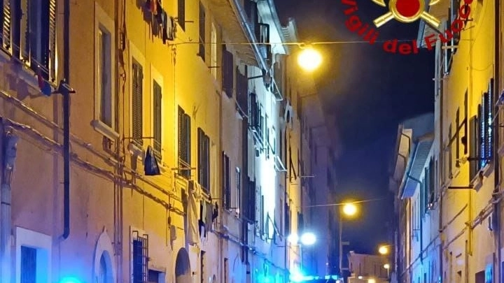 L'incendio in via Pellettier