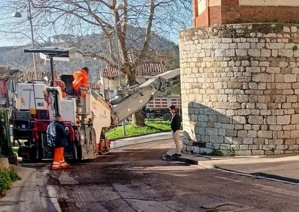 Piano delle asfaltature. Cantieri sul territorio