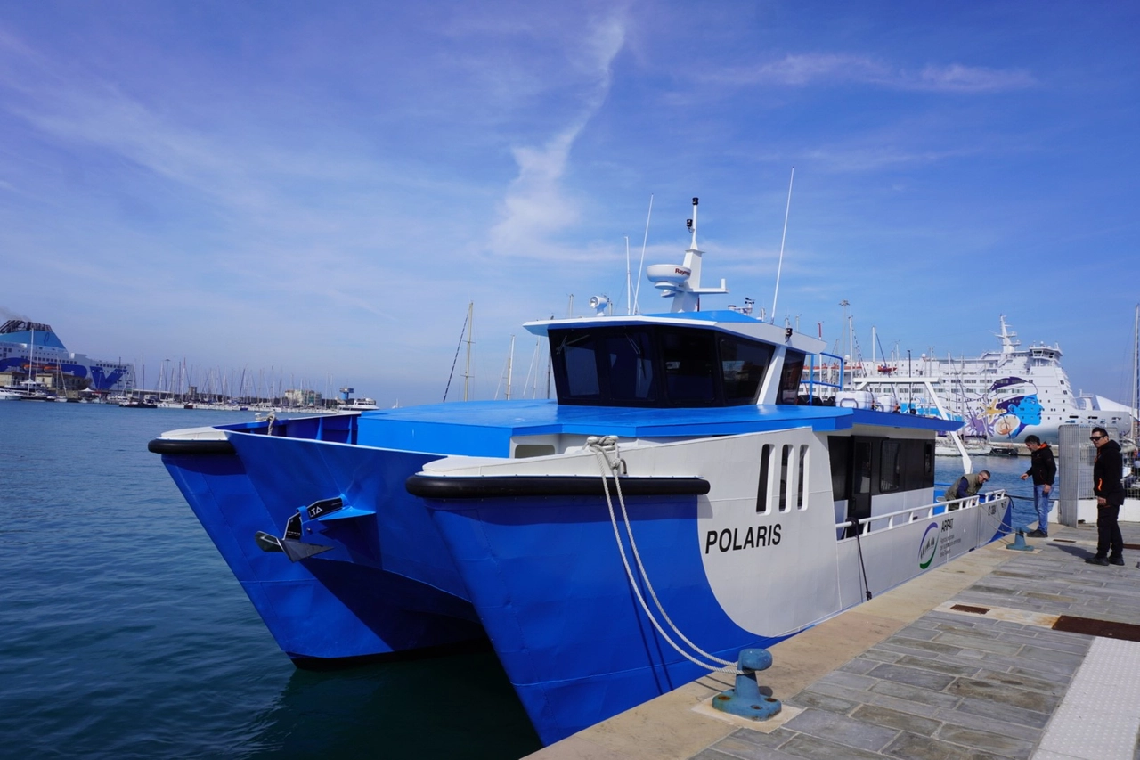 Il catamarano Polaris