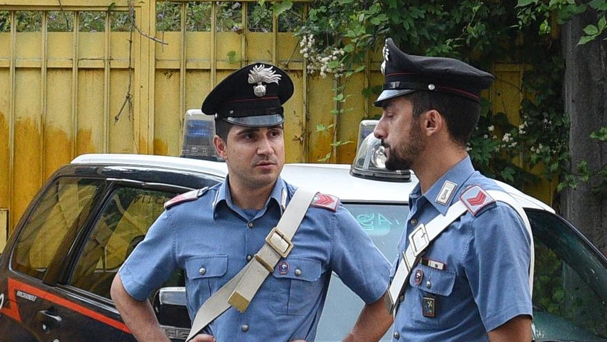 Sono intervenuti i carabinieri