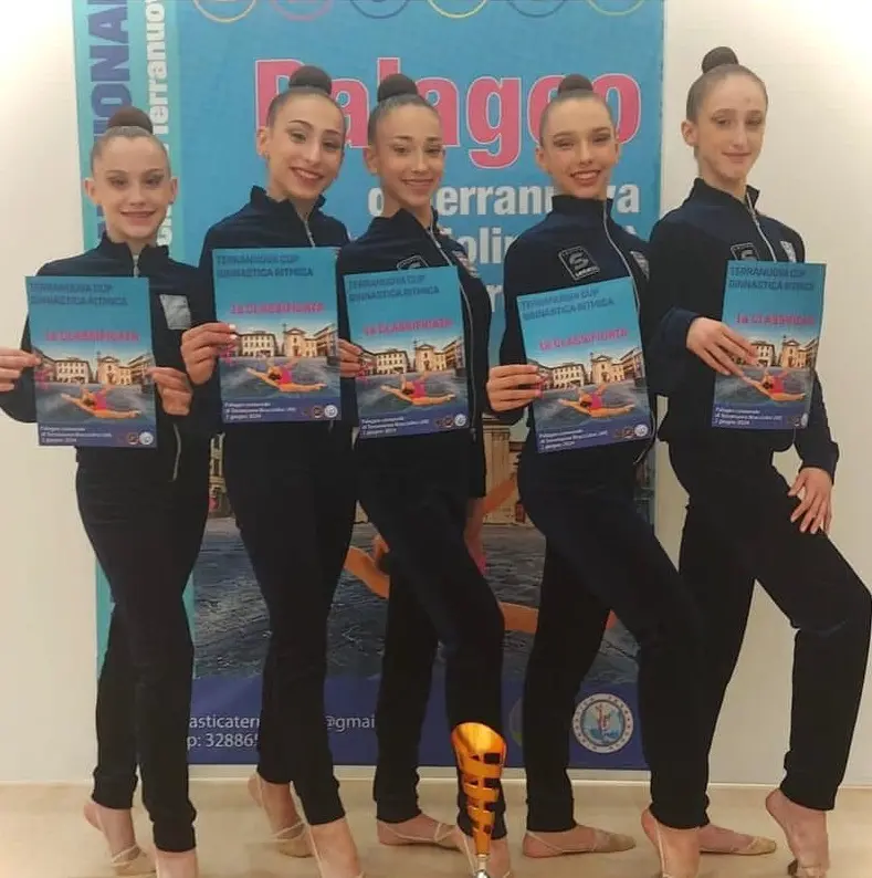 Ginnastica ritmica, l'Etruria brilla a Montemurlo