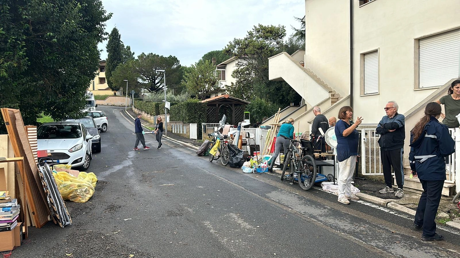 Case, cantine e garage allagati a Montescudaio