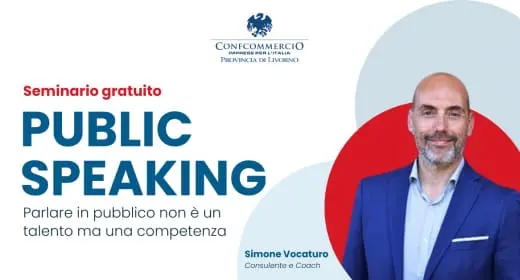 Public speaking, il seminario gratuito organizzato da Confcommercio