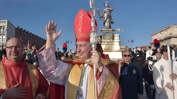 Il vescovo Giusti presiede le celebrazioni