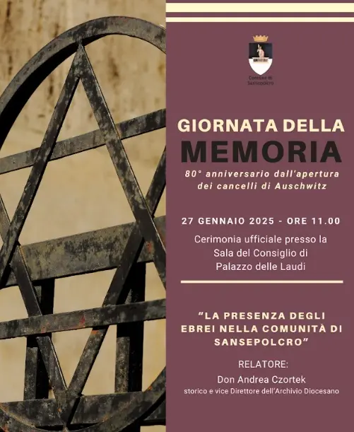 Sansepolcro celebra la Giornata della Memoria