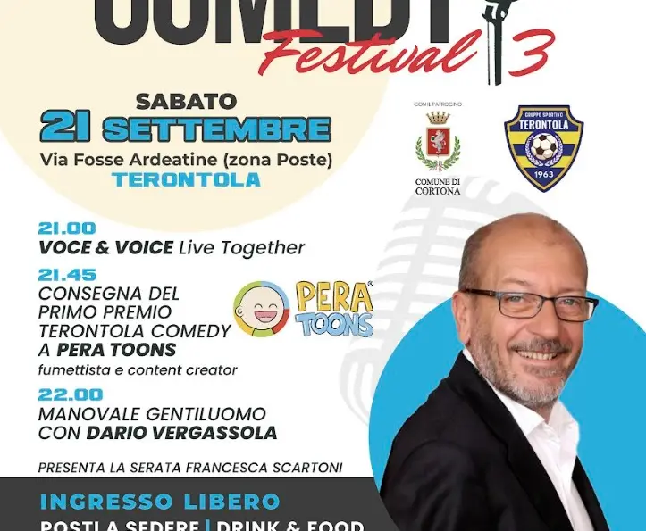 Cortona, a Terontola è tempo di «Comedy Festival»