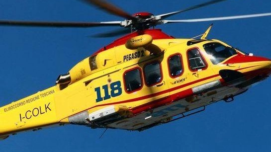 Il piccolo è stato trasportato con Pegaso 2 all'ospedale Meyer di Firenze