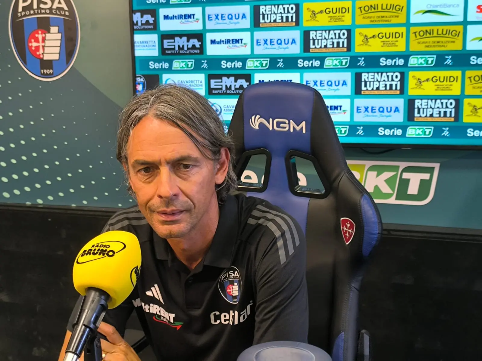 Pisa Cesena, Inzaghi: "Dubbi sulla formazione, anche Bonfanti potrebbe essere out"