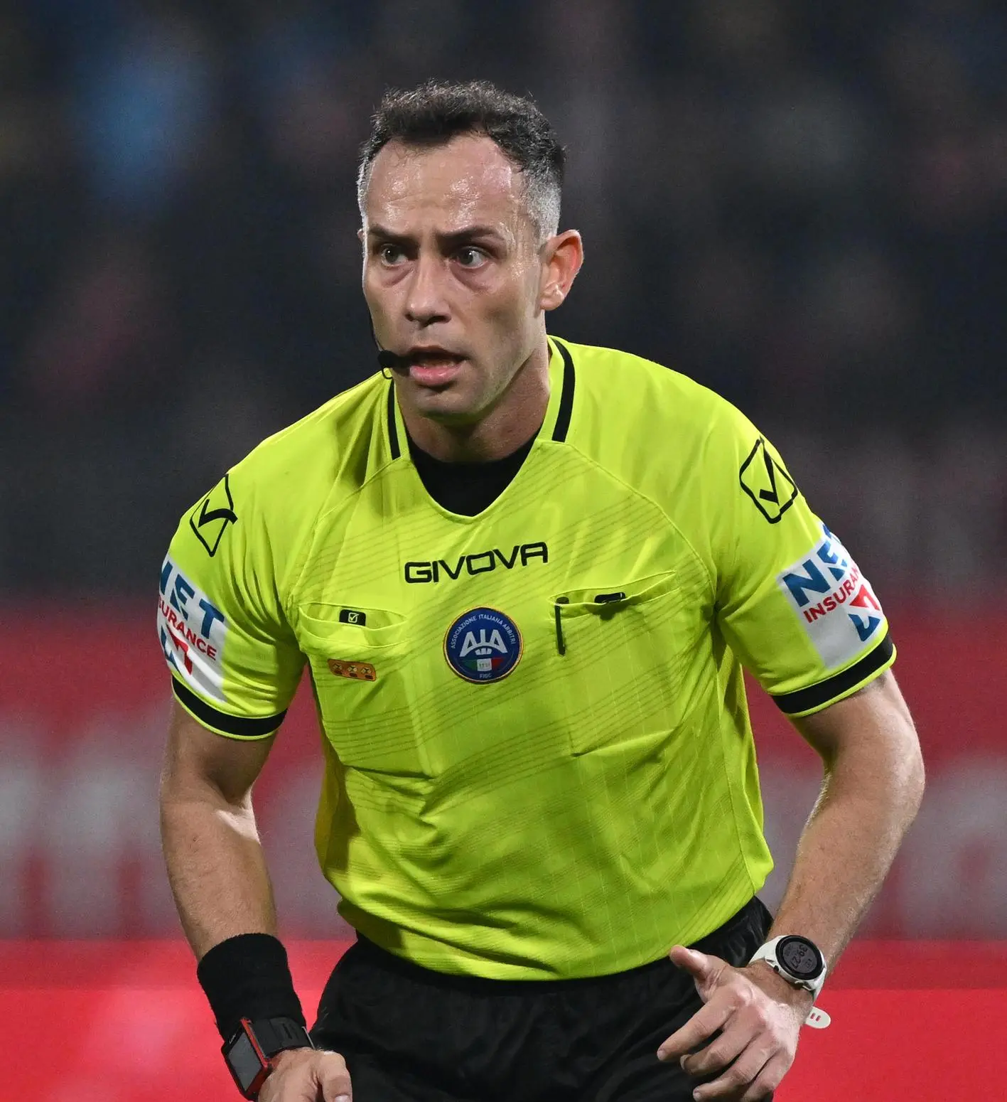 Il direttore di gara. Designato Feliciani. Arbitra lui domenica